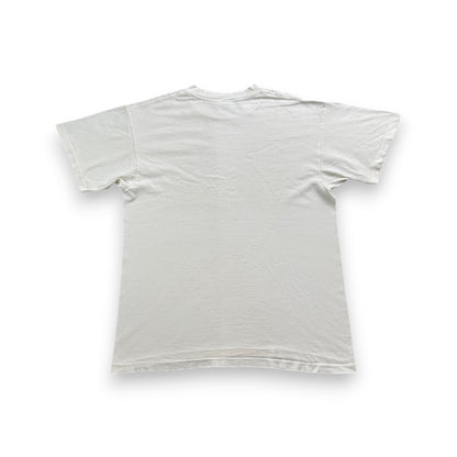 90s ジョンレノン IMAGINE JOHN LENNON Tシャツ イマジン the beatles ビートルズ 白 USA製 歌詞 anvil L シングルステッチ バンドT ba-t-2505-011