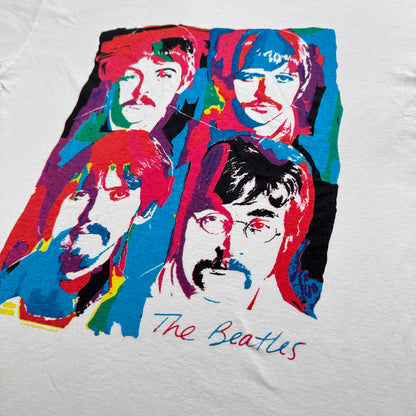 90s The Beatles ビートルズ Tシャツ 1993 白 M シングルステッチ バンドT ba-t-2505-015