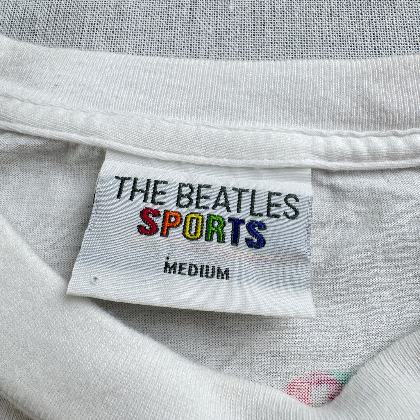 90s The Beatles ビートルズ Tシャツ 1993 白 M シングルステッチ バンドT ba-t-2505-015