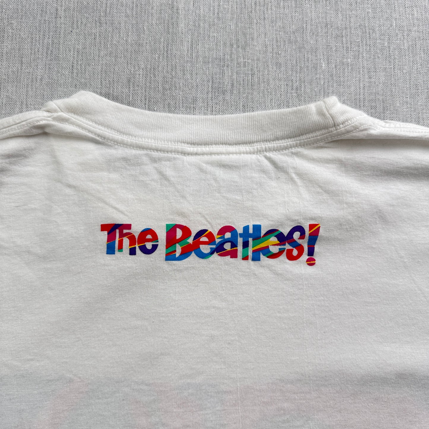 90s The Beatles ビートルズ Tシャツ 1993 白 M シングルステッチ バンドT ba-t-2505-015