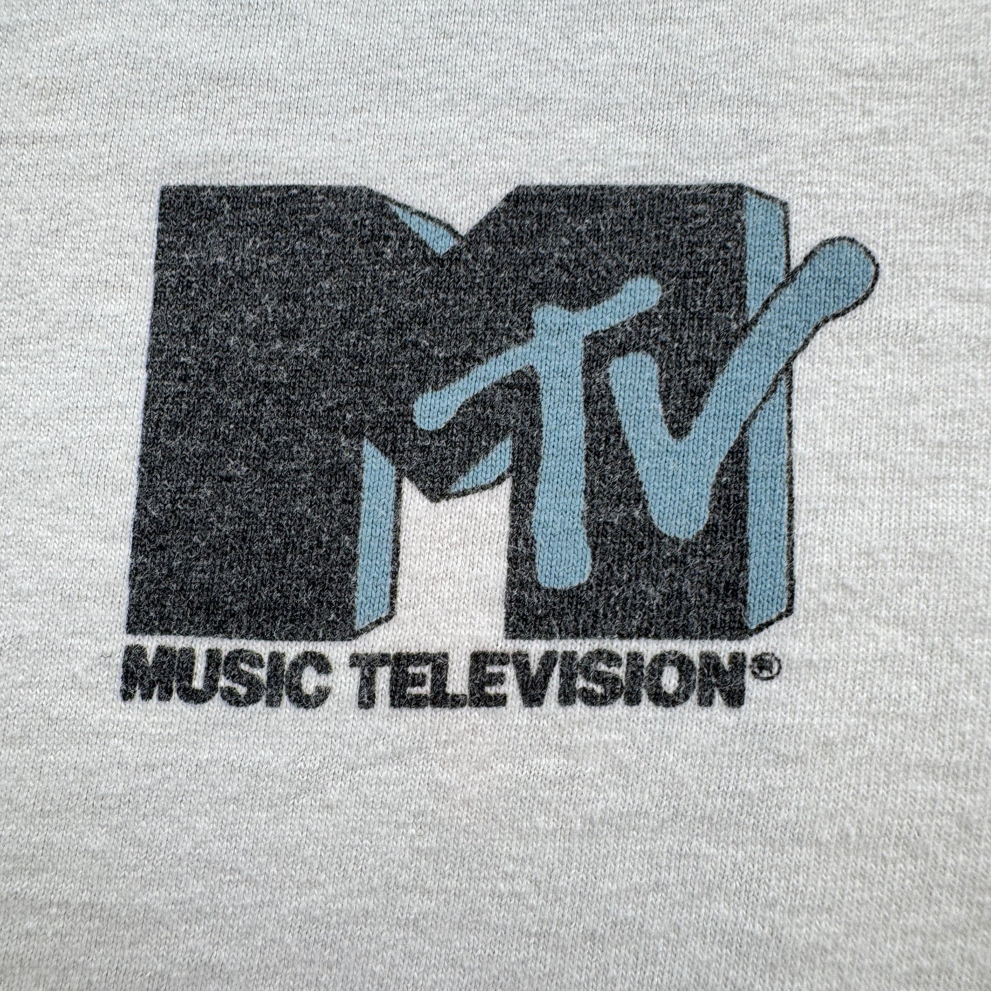 90s USA製 MTV Tシャツ 白 1991 1992 Nirvana レッチリ ガンズ ba-t-2505-021