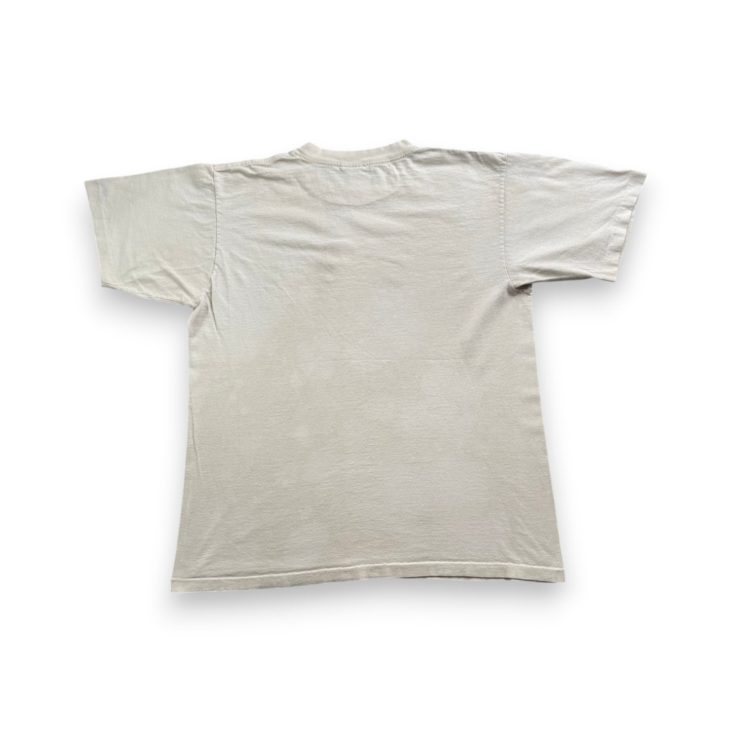 90s ビートルズ The beatles バンドT Tシャツ USA製 L ベージュ ブラウン ジョンレノン CRONIES ba-t-2505-024