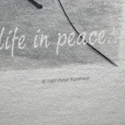 90s ジョンレノン imagine Tシャツ Peter Fordham フォトT ピアノ JOHN LENNON オノヨーコ 1997 CRONIES L バンドT ba-t-2505-028