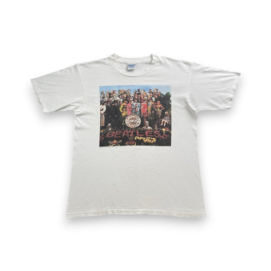90s ビートルズ THE BEATLES Tシャツ バンドT シングルステッチ GUILDAN APPLE CORPS Sgt. Pepper's Lonely Hearts Club Band サージェント ペパーズ ロンリー ハーツ クラブ バンド 1990 ba-t-2505-030