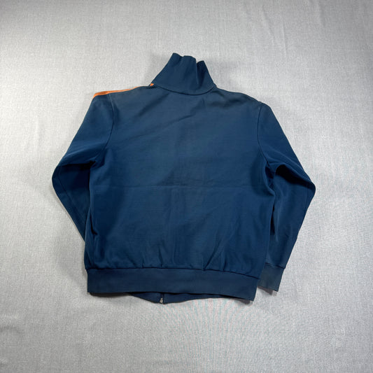 70s adidas トラックジャケット ネイビー デサント 西ドイツ製  6号 ad-t-2505-022