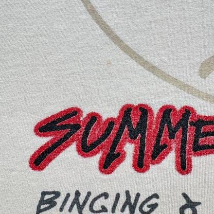 90s METALLICA SUMMER SHIT メタリカ 1994 TULTEX live shit 白 バンドT Tシャツ XL ba-t-2505-033