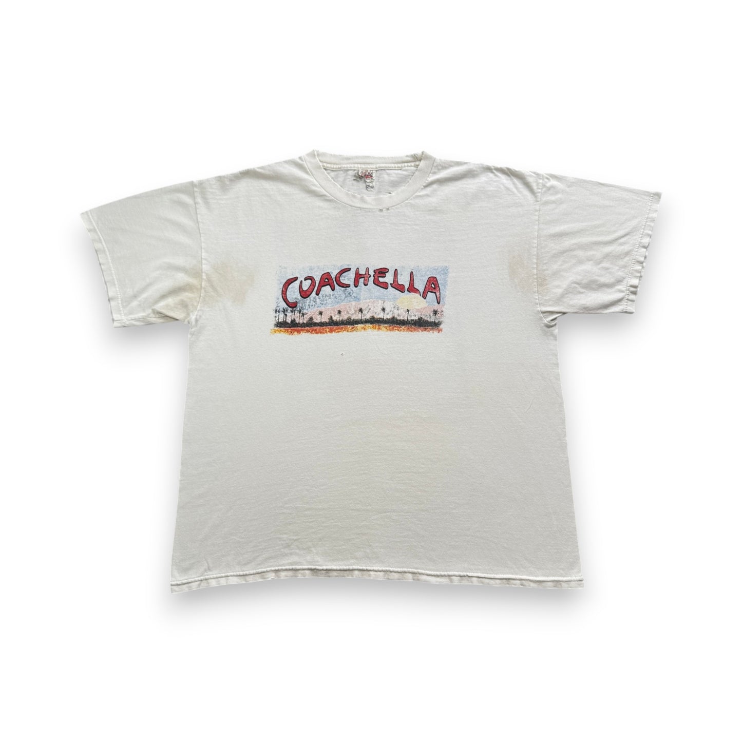 00s Coachella コーチェラ Tシャツ PRINCE 2008 バンドT 白 ba-u-2505-012