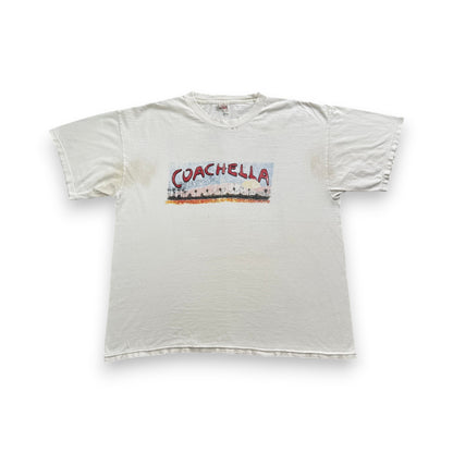 00s Coachella コーチェラ Tシャツ PRINCE 2008 バンドT 白 ba-u-2505-012