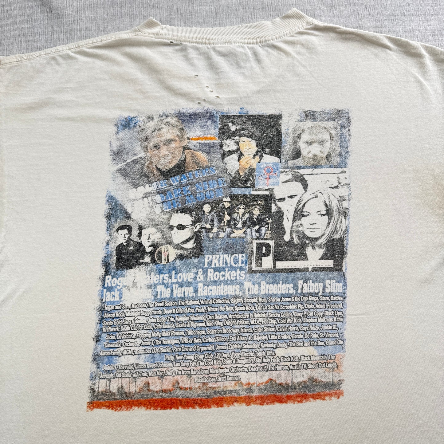 00s Coachella コーチェラ Tシャツ PRINCE 2008 バンドT 白 ba-u-2505-012
