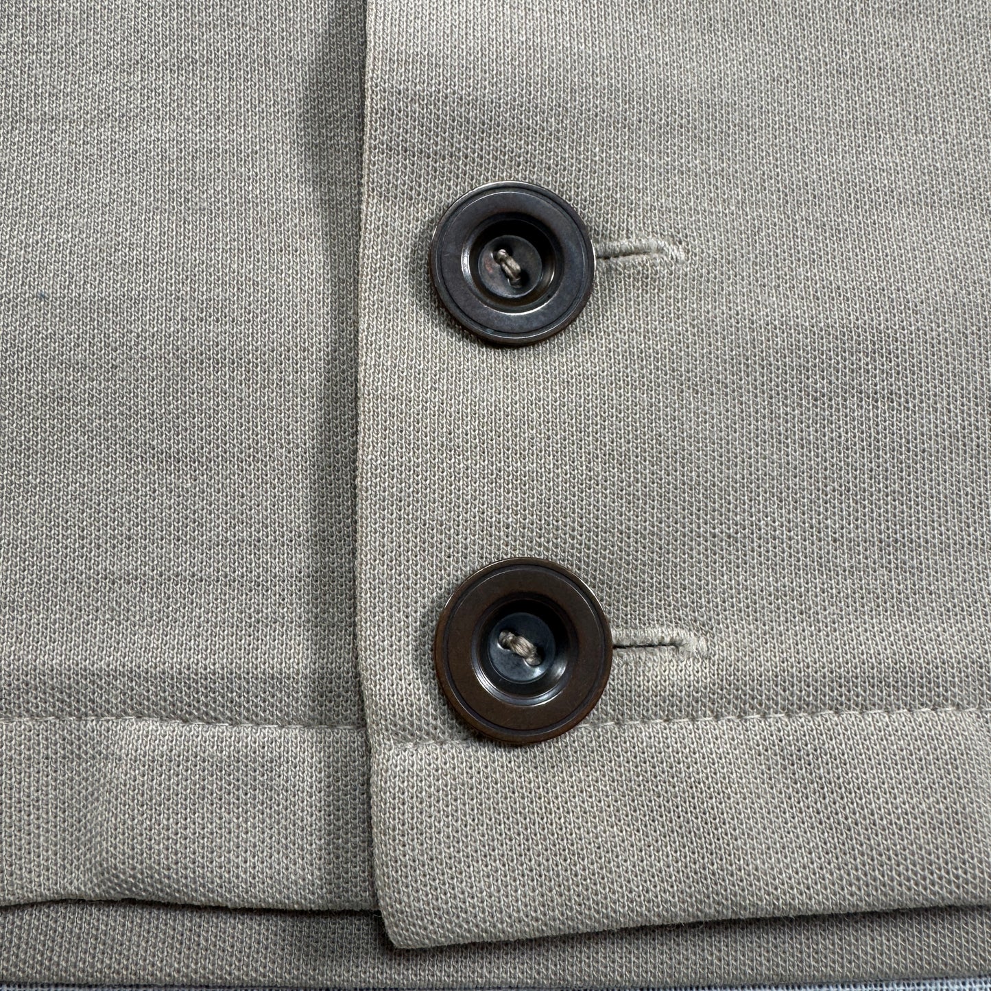 70s adidas トラックジャケット ガイコツジャージ ベージュ メタルボタン 48 ad-t-2505-025