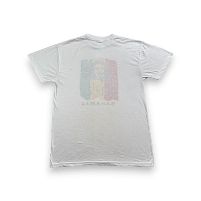 00s ボブマーリー Bob Marley Tシャツ レゲエ 白 M BAHAMAS ba-u-2505-025