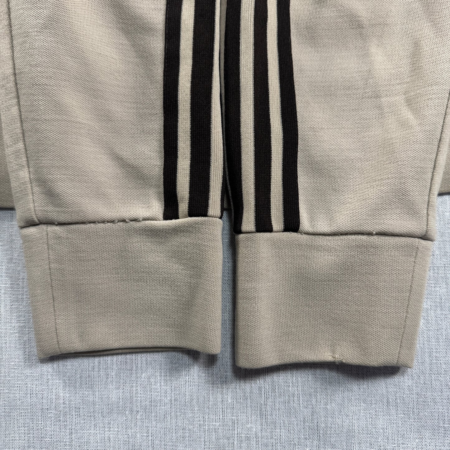 70s adidas トラックジャケット ガイコツジャージ ベージュ メタルボタン 48 ad-t-2505-025