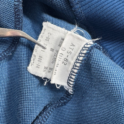 70s adidas ハーフジップパーカー ネイビー デサント製 O ad-u-2505-028