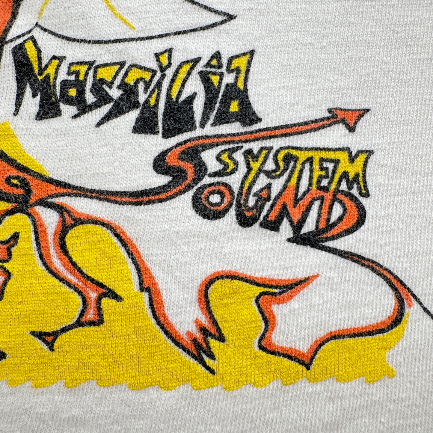 Massilia Sound System マッシリア サウンド システム レゲエ バンド フランス Tシャツ アートT L USA 白 SKY BLUE ba-u-2505-063