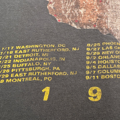 Guns N' Roses Metallica ガンズ メタリカ Tシャツ バンド 1992 シングルステッチ グレー ロック ba-u-2505-078