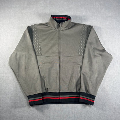 90s adidas トラックジャケット グレー デサント製 M ad-u-2505-027