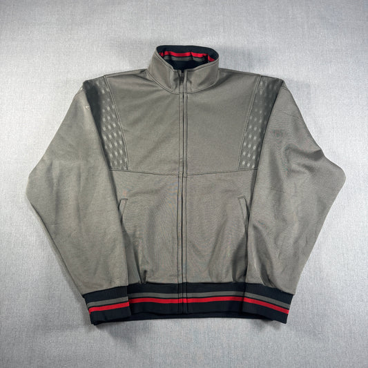 90s adidas トラックジャケット グレー デサント製 M ad-u-2505-027