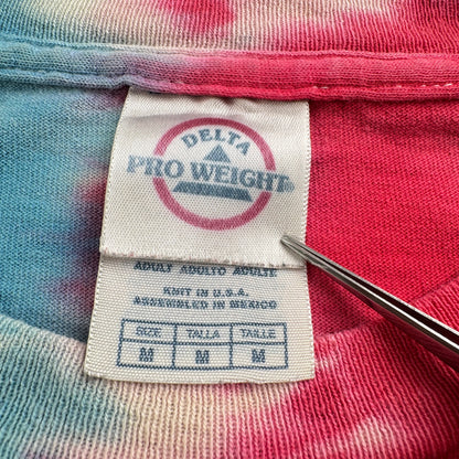 00s Grateful Dead グレイトフルデッド 2003 Tシャツ タイダイ 赤 青 バンドT デルタ M ba-u-2505-092