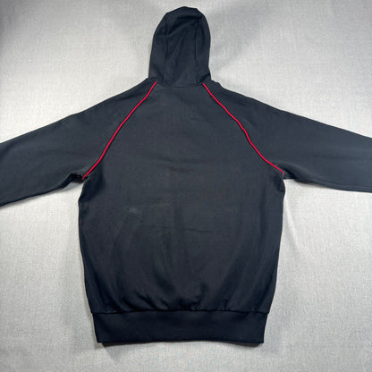 70s adidas ハーフジップパーカー ブラック デサント製 O ad-u-2505-025