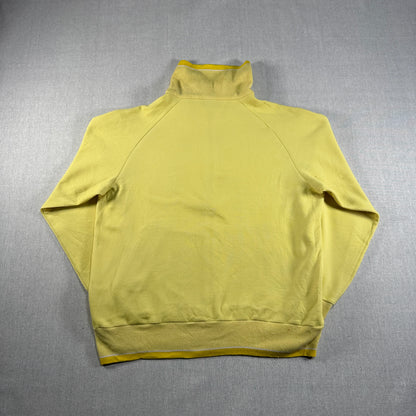 70s adidas トラックジャケット イエロー デサント 西ドイツ製  L ad-u-2505-029