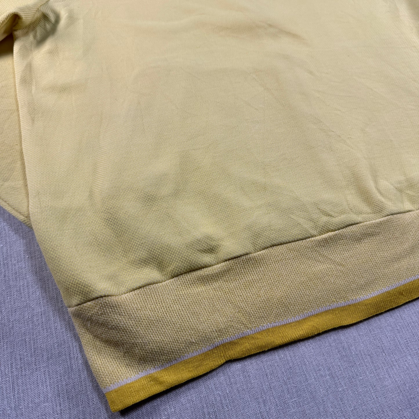 70s adidas トラックジャケット イエロー デサント 西ドイツ製  L ad-u-2505-029