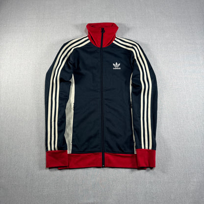 adidas トラックジャケット ネイビー 刺繍ロゴ ad-u-2505-030