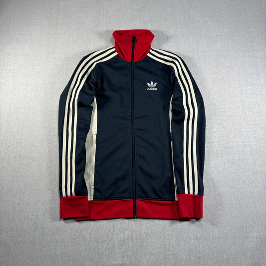 adidas トラックジャケット ネイビー 刺繍ロゴ ad-u-2505-030