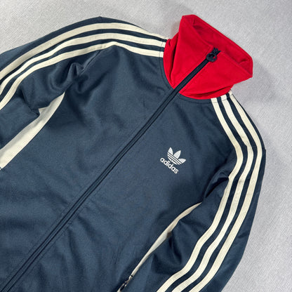 adidas トラックジャケット ネイビー 刺繍ロゴ ad-u-2505-030