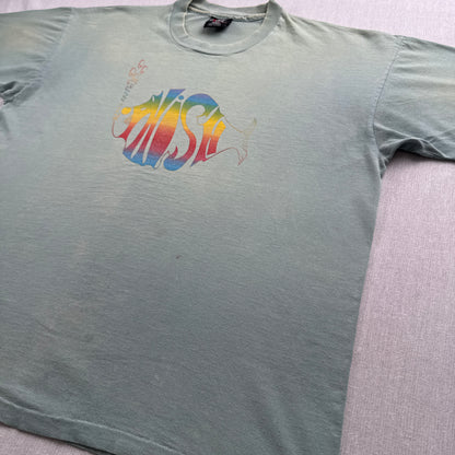 90s PHISH Tシャツ バンドT 1994 GIANT USA製 anvil XL フェード ロック フィッシュ ba-u-2505-106