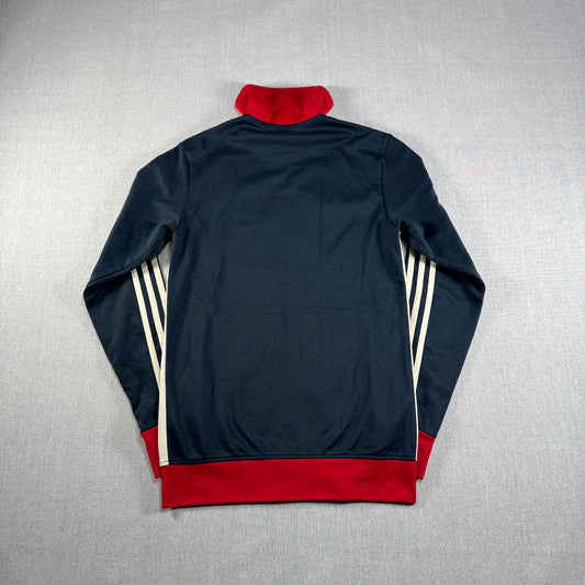 adidas トラックジャケット ネイビー 刺繍ロゴ ad-u-2505-030