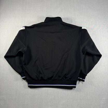 90s adidas トラックジャケット 黒 デサント製 L ad-u-2505-032