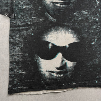 美品 90s U2 ZOO TV Tシャツ バンドT 総柄 AOP USA製 HANES シングルステッチ 2XL ロック ba-x-2505-010