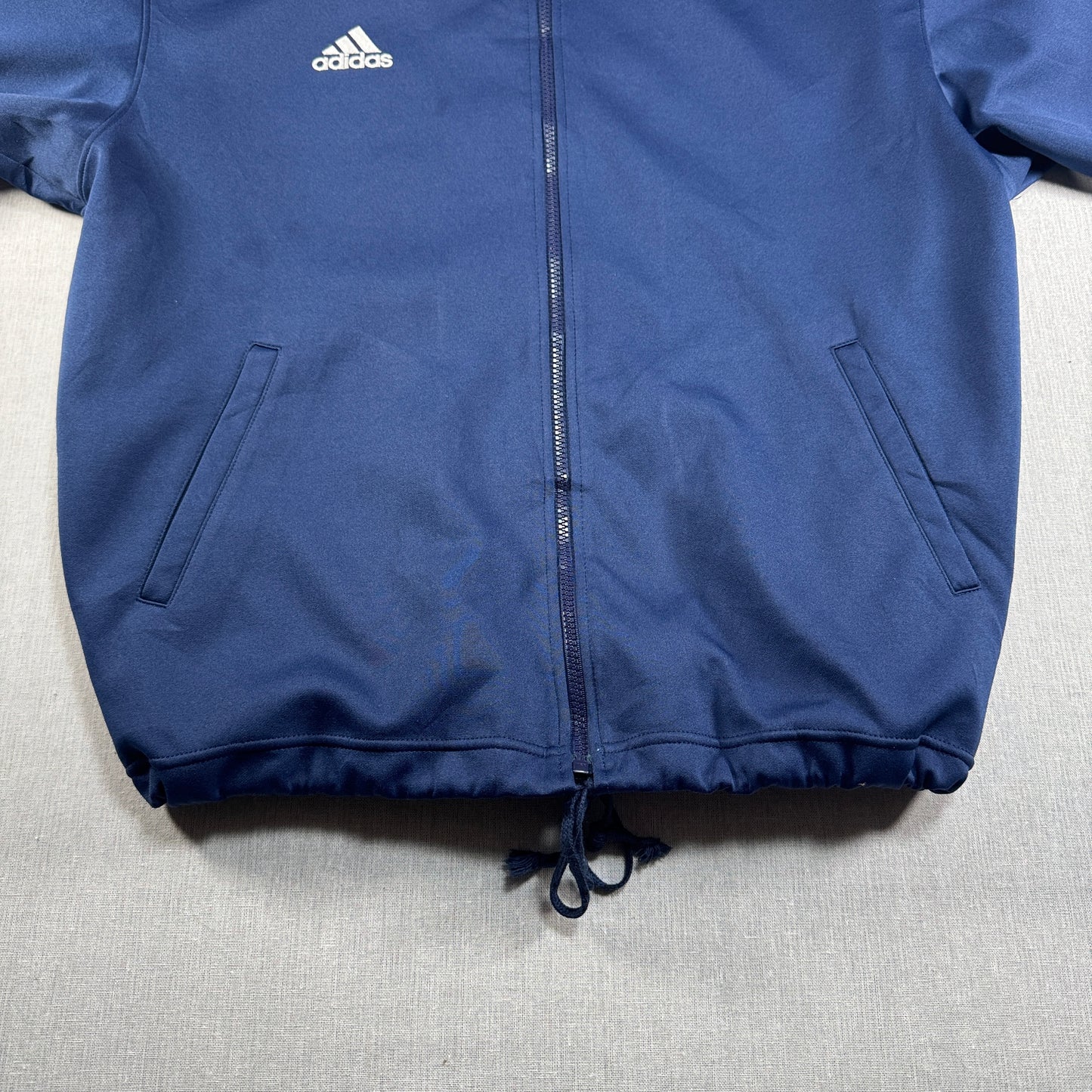 90s adidas トラックジャケット ネイビー パフォーマンスロゴ ad-u-2505-034