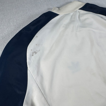 70s adidas ATP トラックジャケット ホワイト ネイビー VENTEX製 ad-u-2505-036