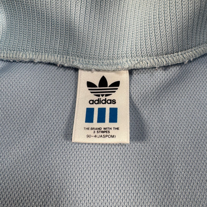 90s adidas トラックジャケット ライトブルー デサント製 M ad-u-2505-038