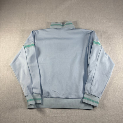 90s adidas トラックジャケット ライトブルー デサント製 M ad-u-2505-038