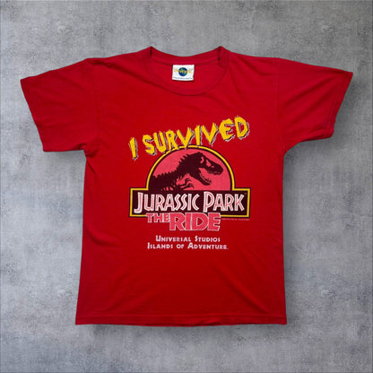 90s ジュラシックパーク The ride 1998 赤 S m-x-2505-010