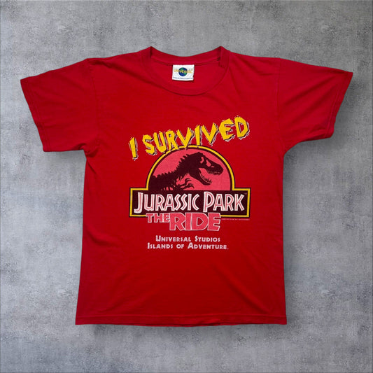 90s ジュラシックパーク The ride 1998 赤 S m-x-2505-010