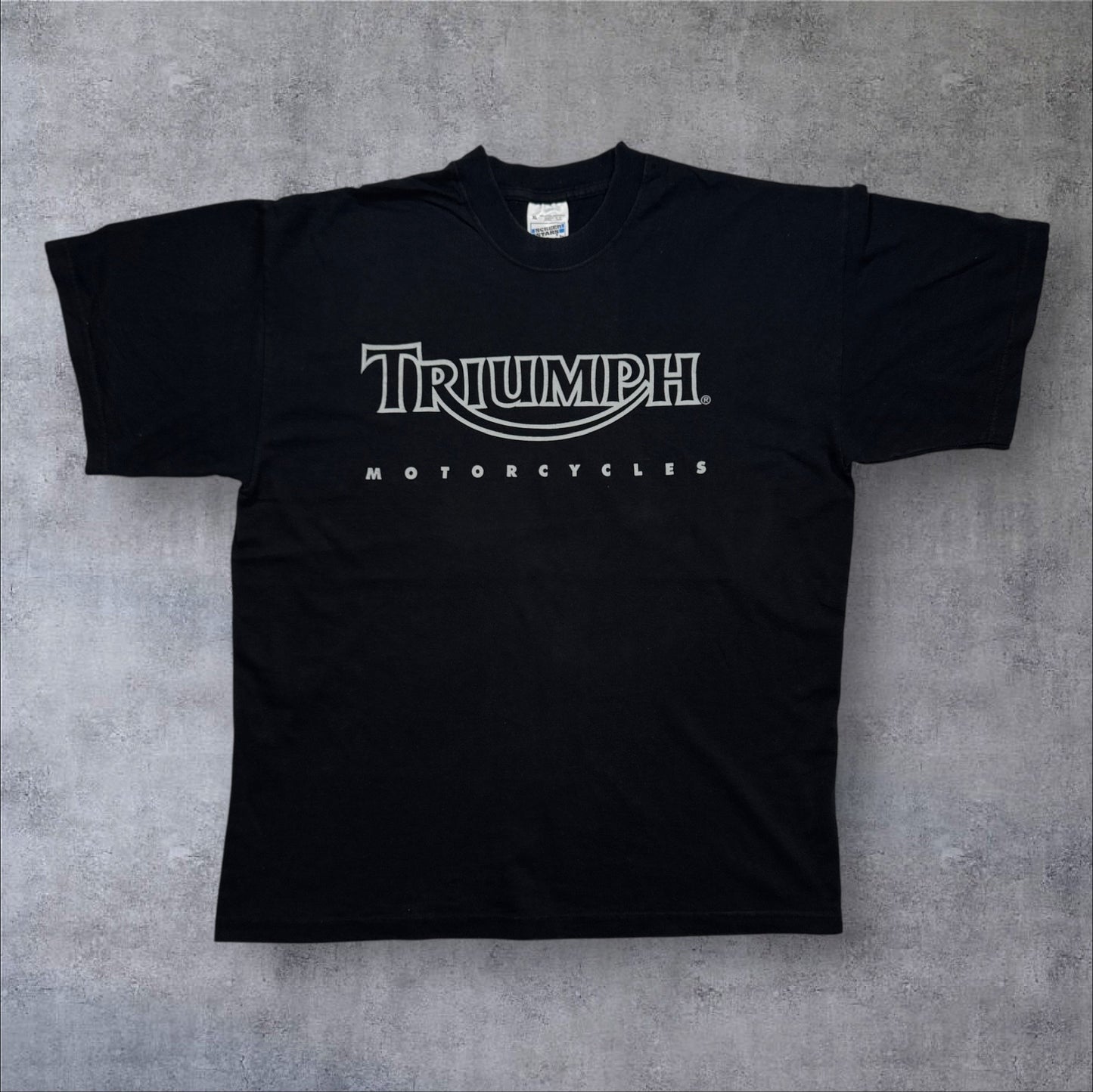 TRIUMPH トライアンフ モーターサイクル スクリーンスターズ 黒 XL co-t-2505-004