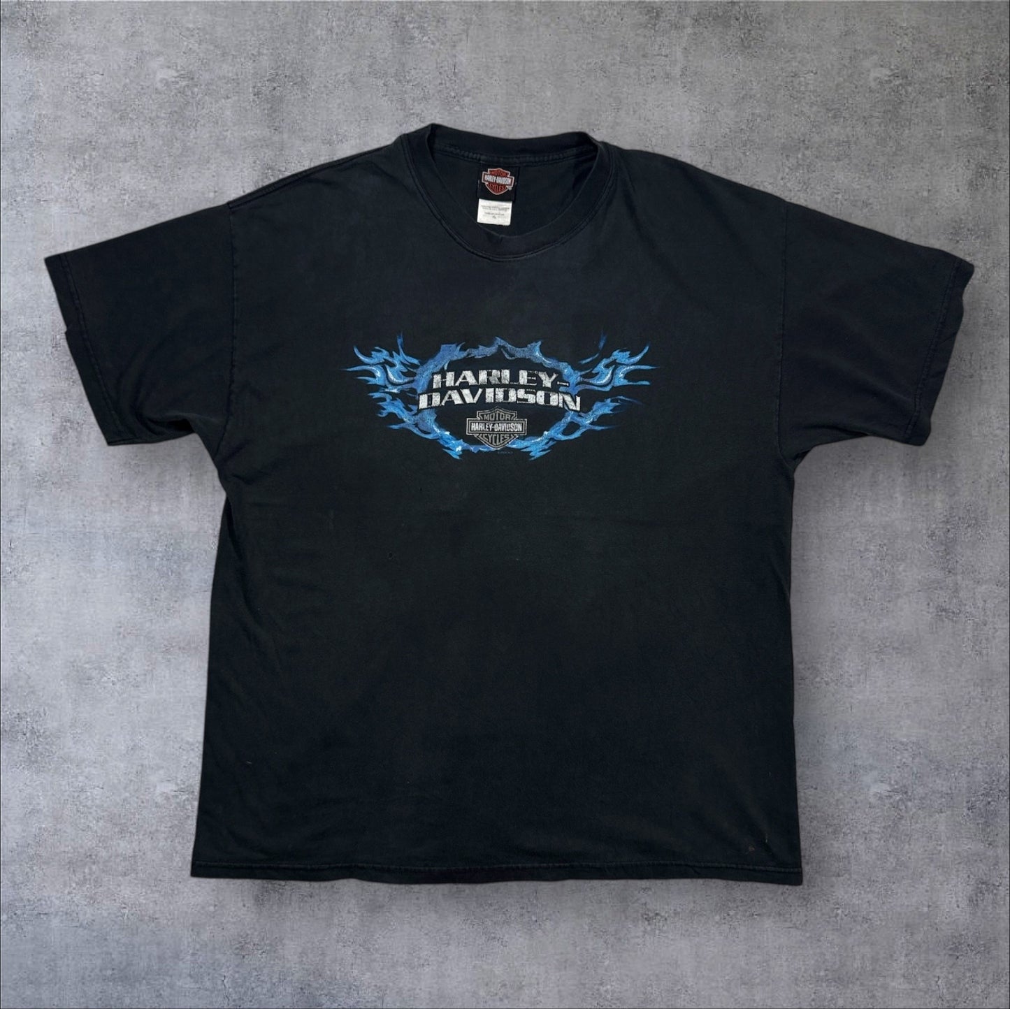 ハーレーダビッドソン 2004 イーグル蒼炎ファイアー ロズウェル ジョージア 黒 XL co-t-2505-008