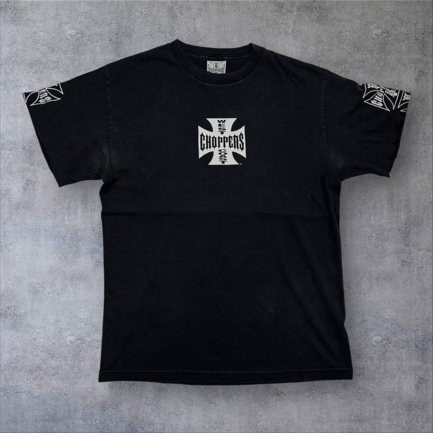 West Coast Choppers ウエストコーストチョッパーズ カットオフ 黒 M co-t-2505-013