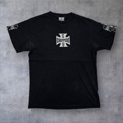 West Coast Choppers ウエストコーストチョッパーズ カットオフ 黒 M co-t-2505-013