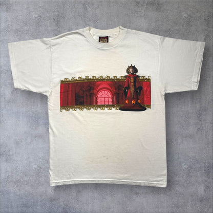 STAR WARS アミダラ 両面プリント ホワイト XL d-000030