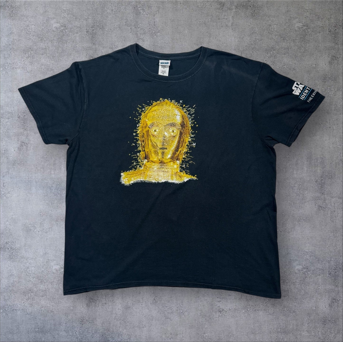 STAR WARS "C-3PO" ブラック XL d-u-2505-014