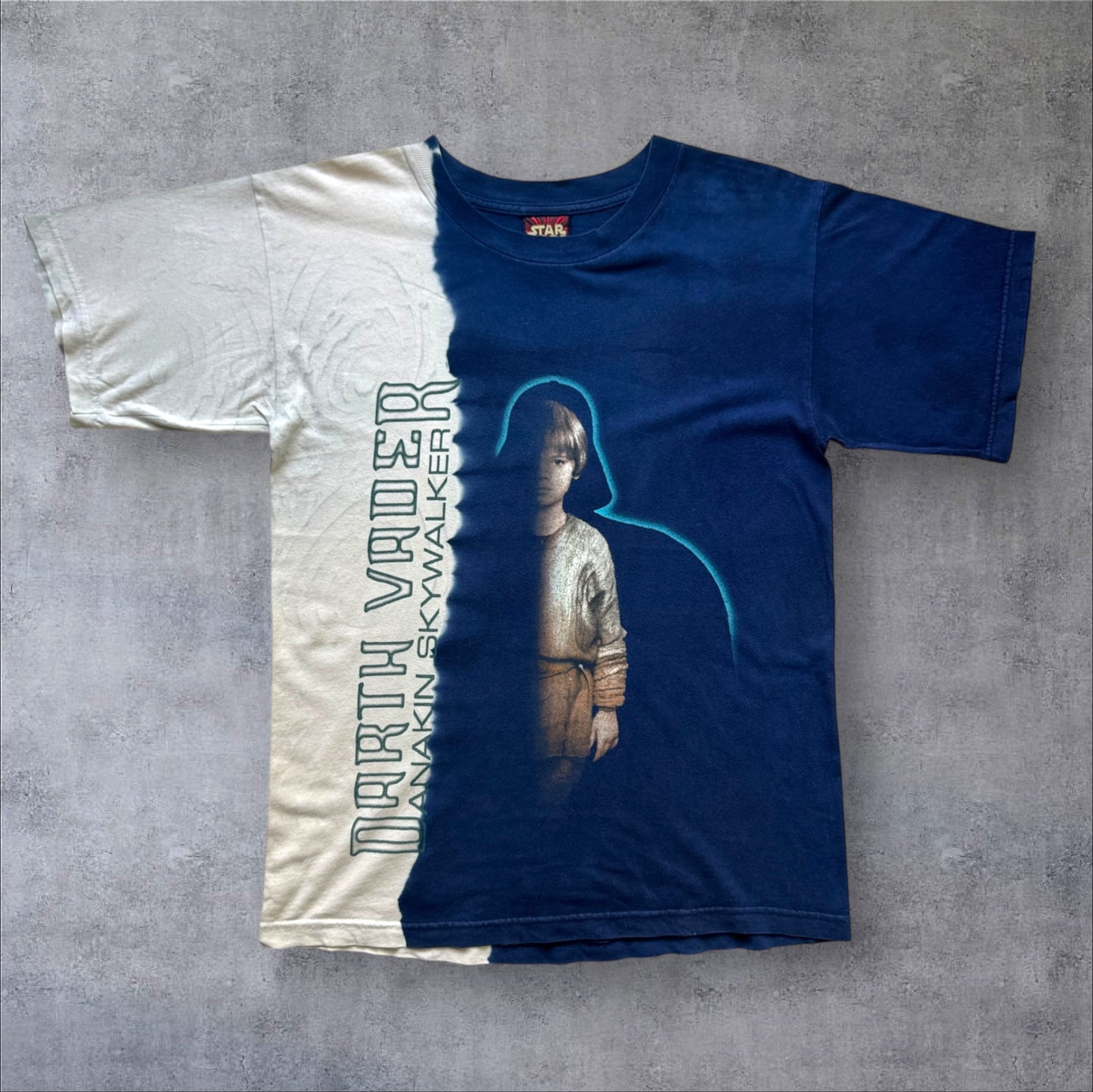 90s STAR WARS EPISODE1 anakin skywalker タイダイ L d-t-2505-010