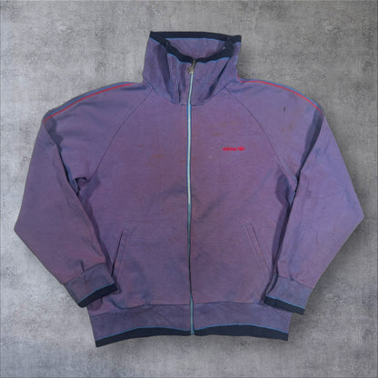 70s adidas トラックジャケット デサント 西ドイツ製 ad-u-2505-001