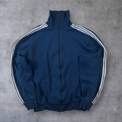 60s adidas トラックジャケット ネイビー デサント 西ドイツ製 7号 ad-t-2505-007