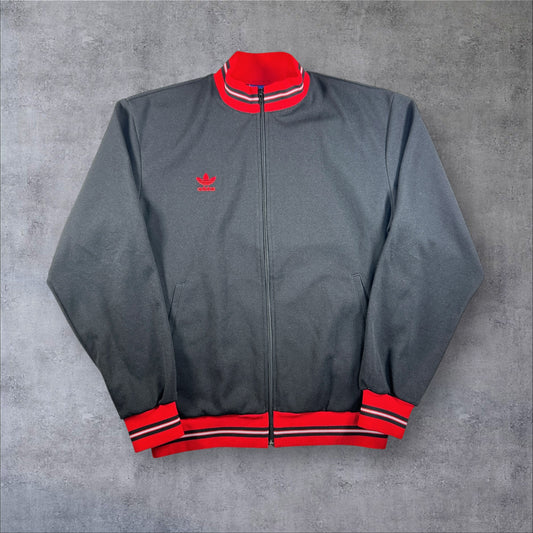 80s adidas トラックジャケット ブラック デサント製 ad-u-2505-022