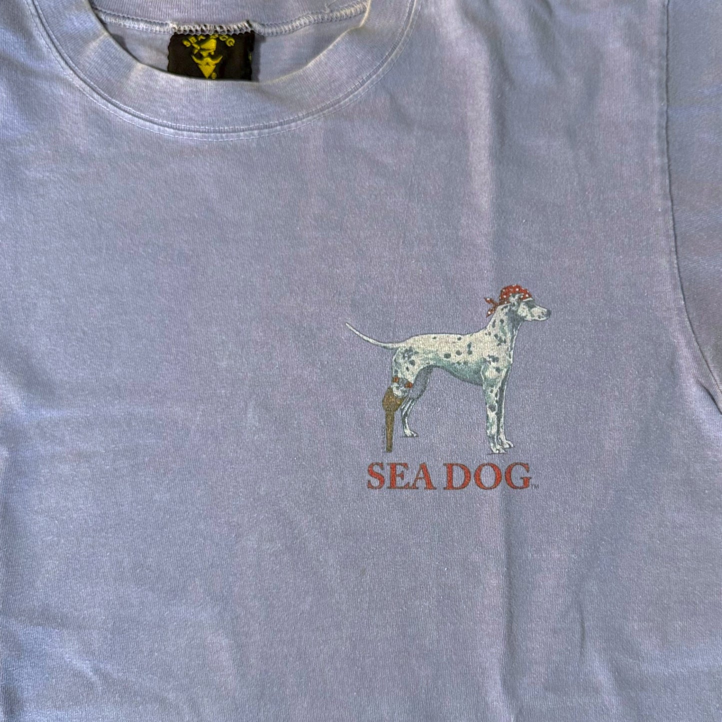 90s USA製 アート SEADOG ダルメシアン 紫 a-000002