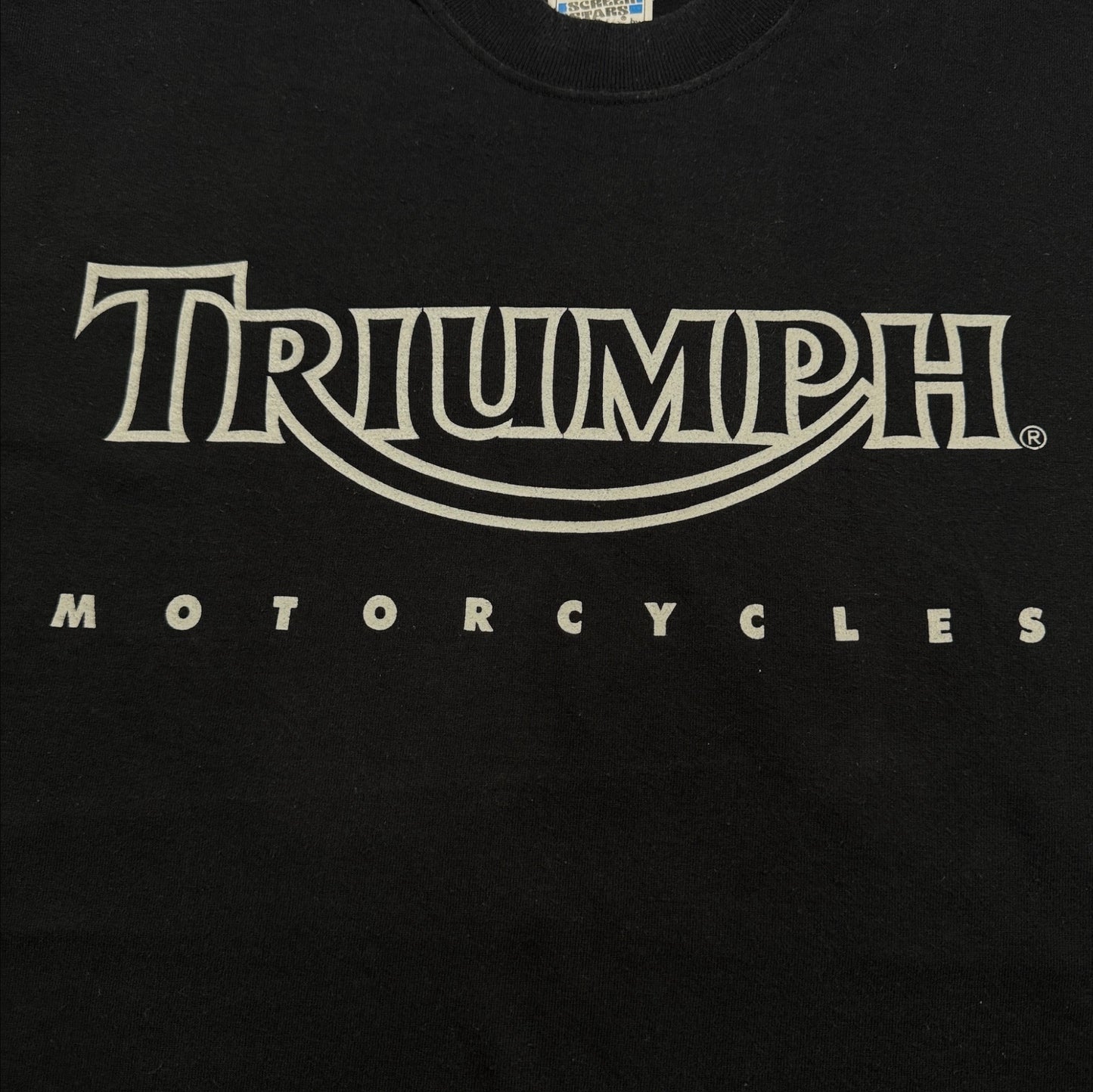 TRIUMPH トライアンフ モーターサイクル スクリーンスターズ 黒 XL co-t-2505-004